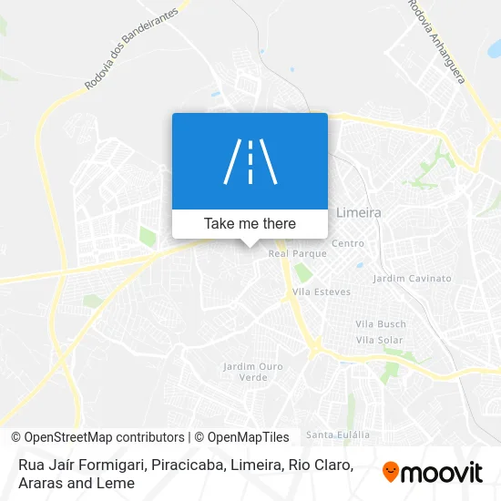 Rua Jaír Formigari map