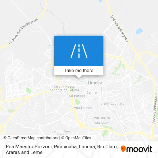 Rua Maestro Puzzoni map