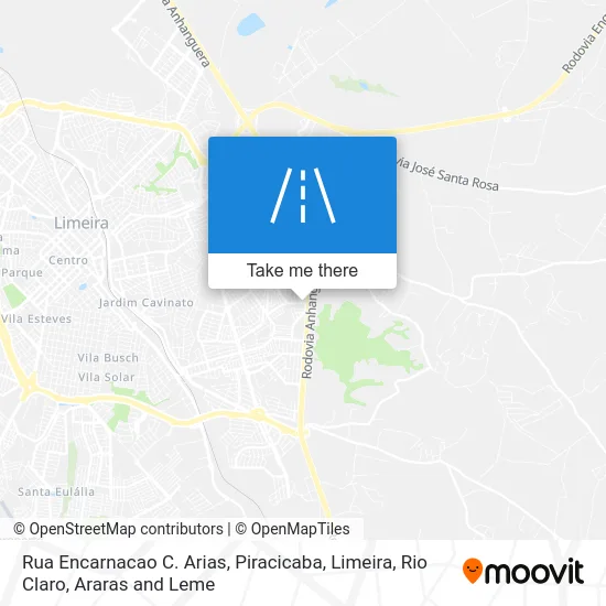 Rua Encarnacao C. Arias map