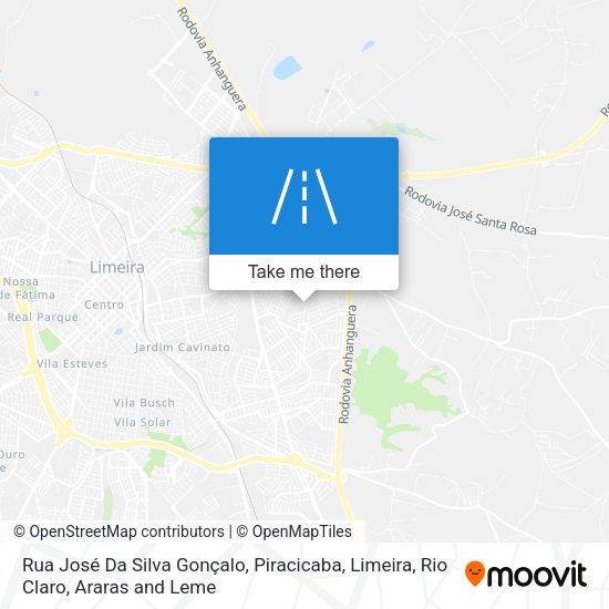 Rua José Da Silva Gonçalo map
