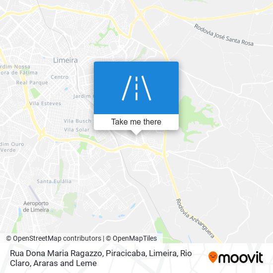 Rua Dona Maria Ragazzo map