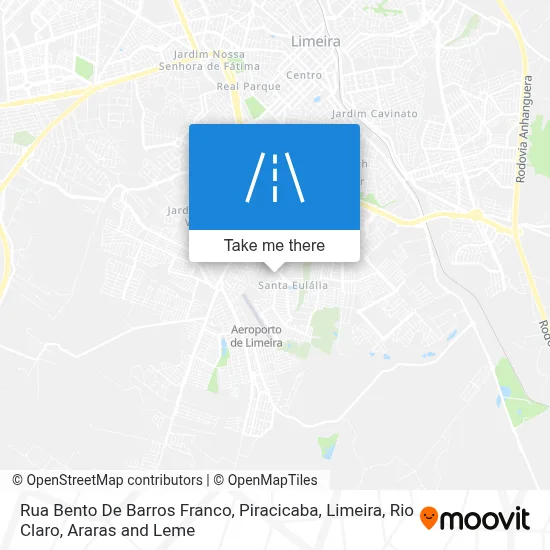 Rua Bento De Barros Franco map