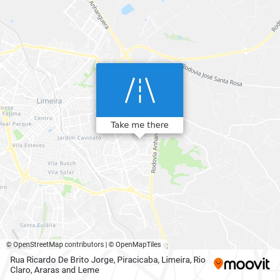 Rua Ricardo De Brito Jorge map