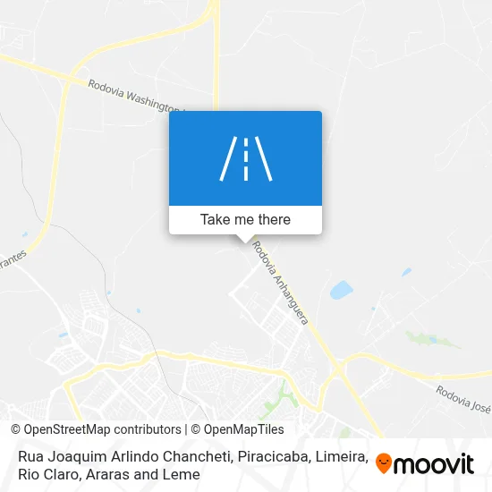 Rua Joaquim Arlindo Chancheti map