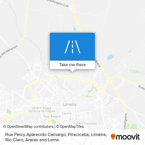 Rua Percy Aparecido Camargo map
