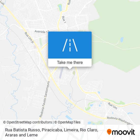 Rua Batista Russo map