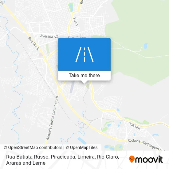 Rua Batista Russo map