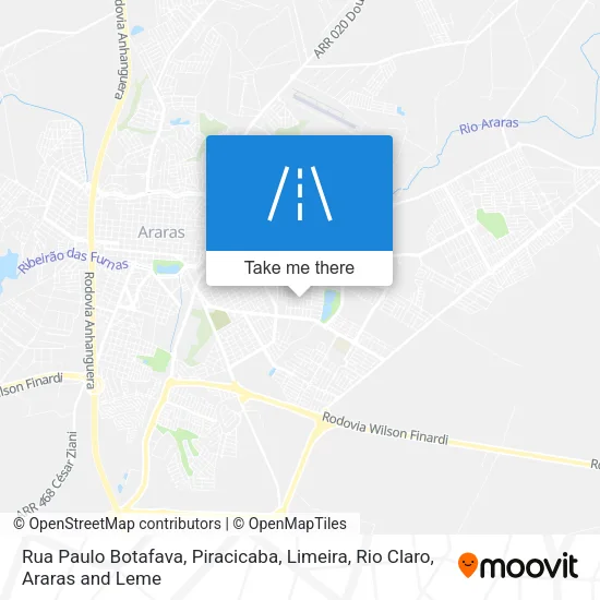 Rua Paulo Botafava map