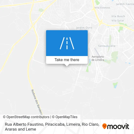 Rua Alberto Faustino map