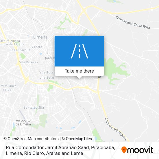 Rua Comendador Jamil Abrahão Saad map