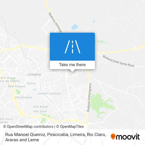 Rua Manoel Queiroz map