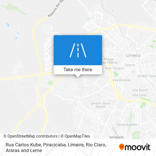 Rua Carlos Kube map