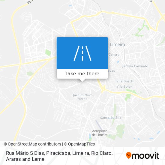 Mapa Rua Mário S Dias