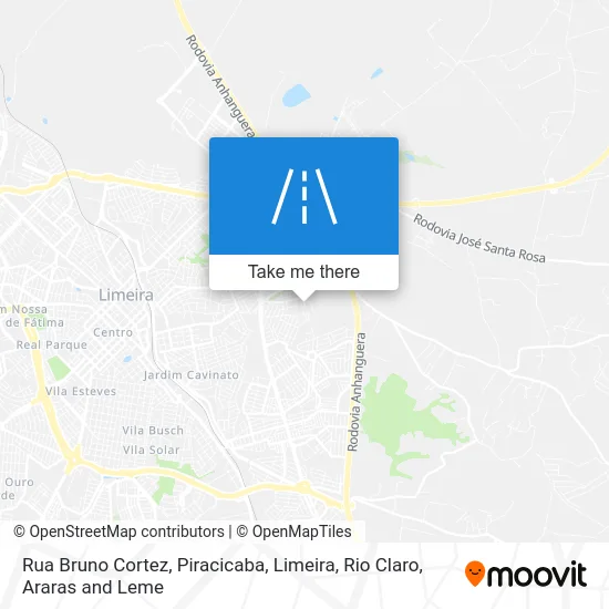 Rua Bruno Cortez map