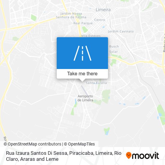 Rua Izaura Santos Di Sessa map