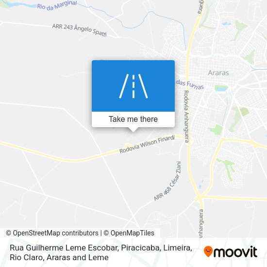 Rua Guilherme Leme Escobar map