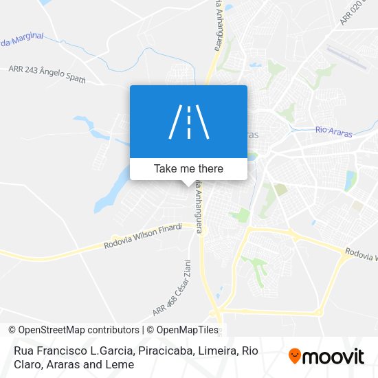 Rua Francisco L.Garcia map
