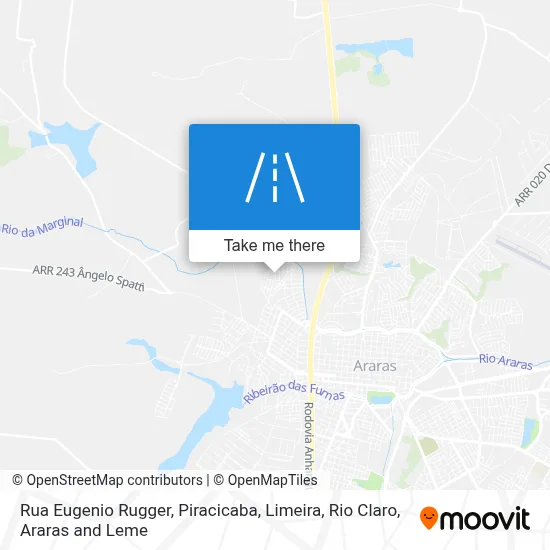 Rua Eugenio Rugger map