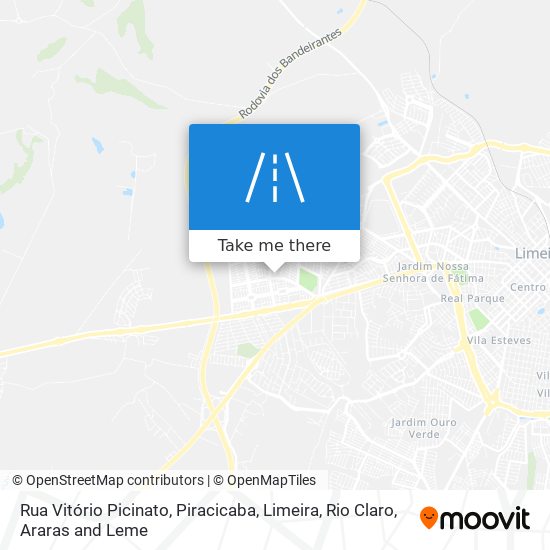 Rua Vitório Picinato map