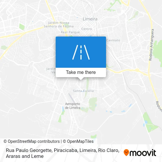 Rua Paulo Georgette map