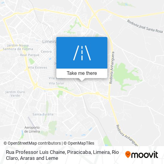 Rua Professor Luís Chaine map