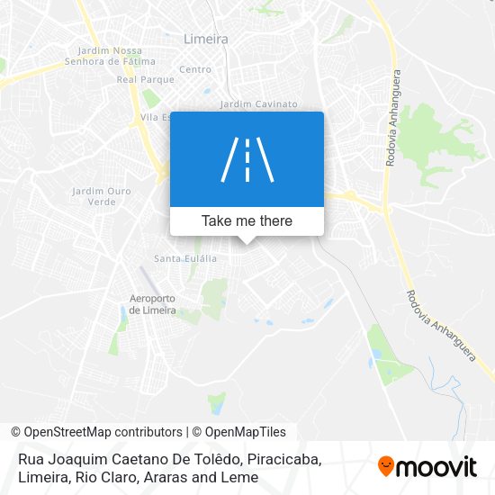 Rua Joaquim Caetano De Tolêdo map