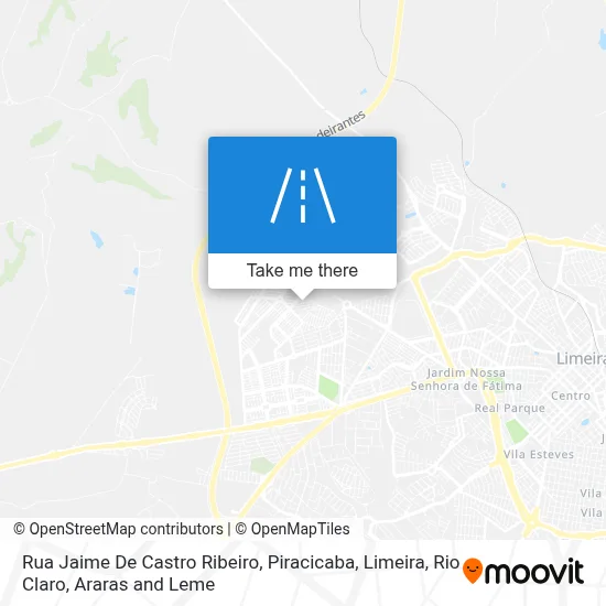 Rua Jaime De Castro Ribeiro map