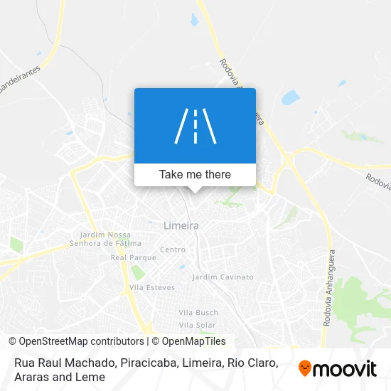 Rua Raul Machado map