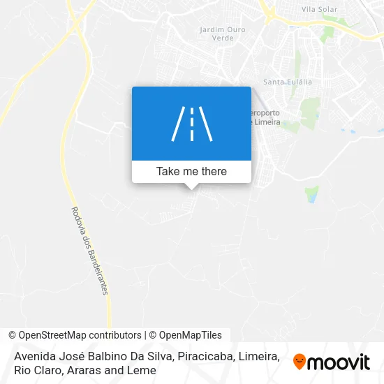 Avenida José Balbino Da Silva map