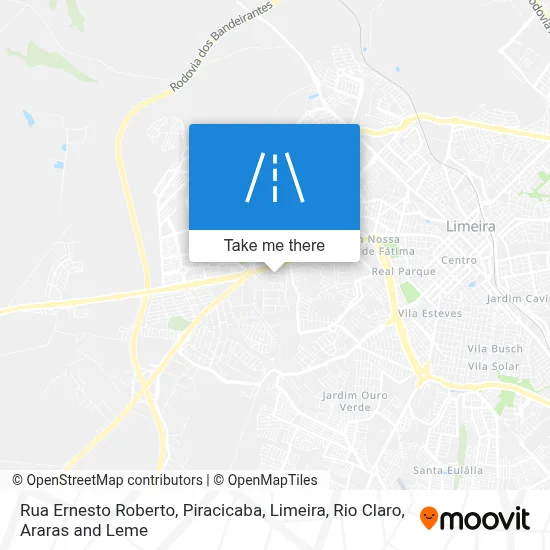 Rua Ernesto Roberto map