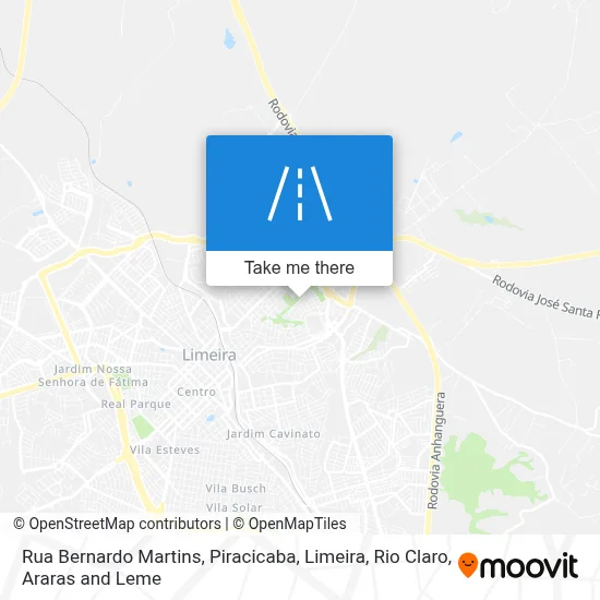 Rua Bernardo Martins map