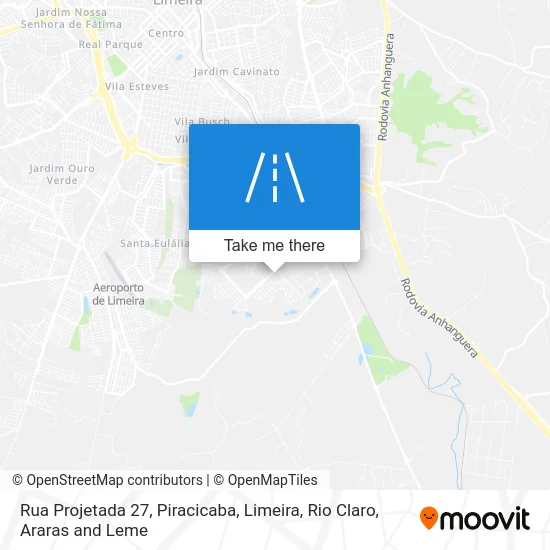 Rua Projetada 27 map
