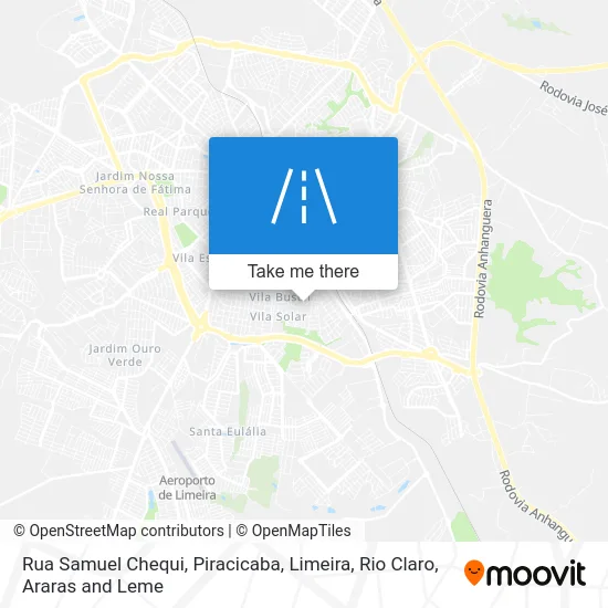 Rua Samuel Chequi map