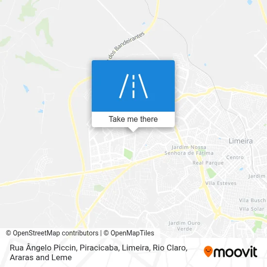 Rua Ângelo Piccin map