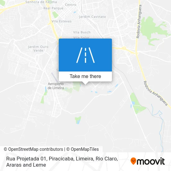 Rua Projetada 01 map