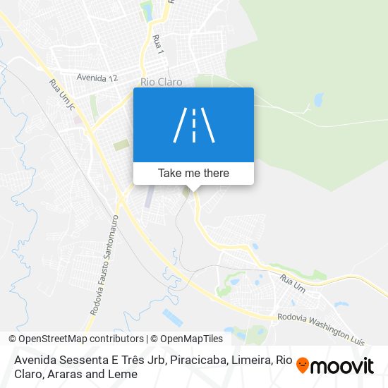 Avenida Sessenta E Três Jrb map