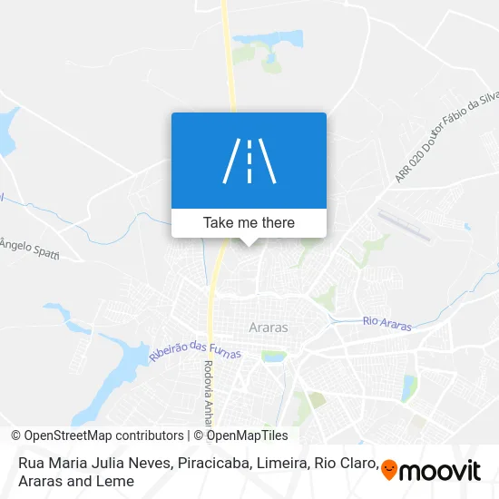 Rua Maria Julia Neves map