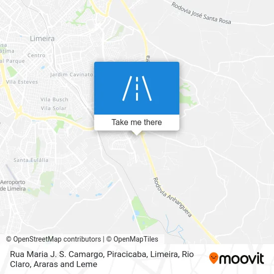 Rua Maria J. S. Camargo map