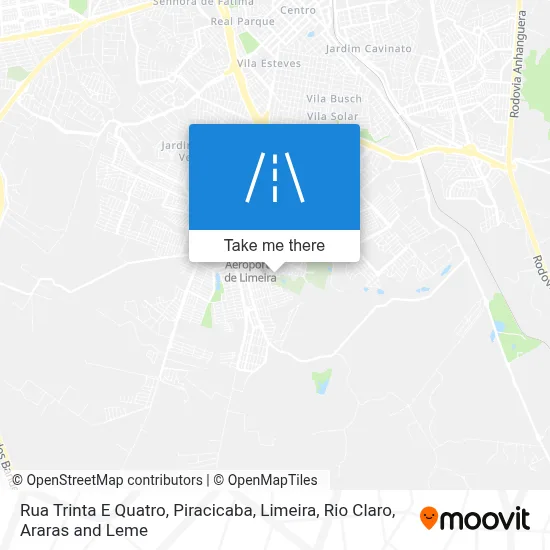Rua Trinta E Quatro map