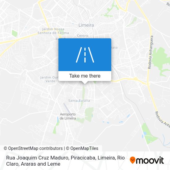 Rua Joaquim Cruz Maduro map