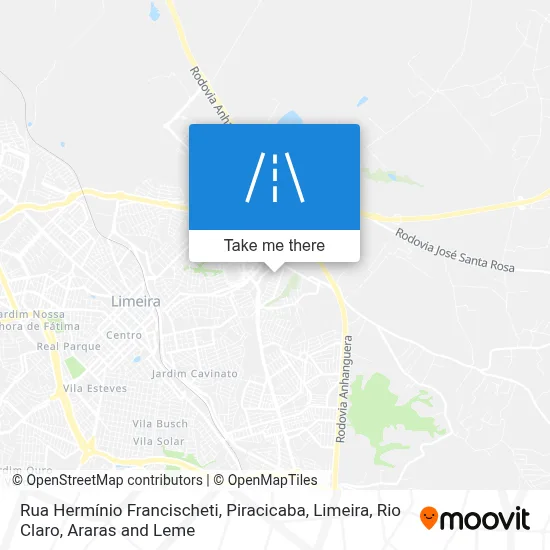Rua Hermínio Francischeti map