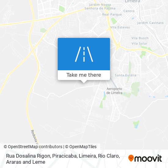 Rua Dosalina Rigon map