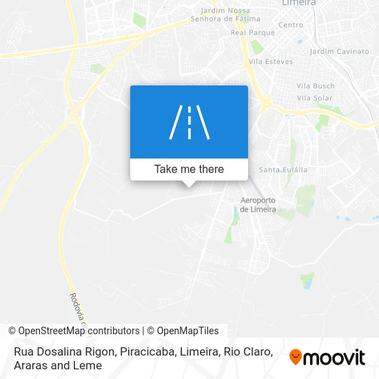 Rua Dosalina Rigon map