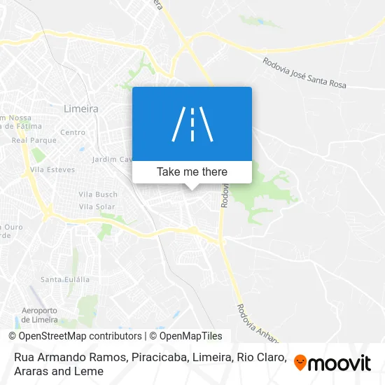 Rua Armando Ramos map