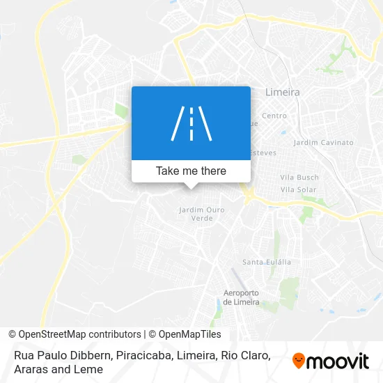 Rua Paulo Dibbern map