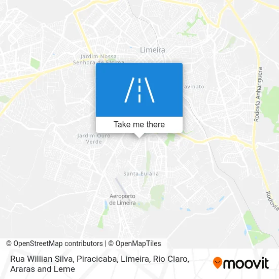 Rua Willian Silva map