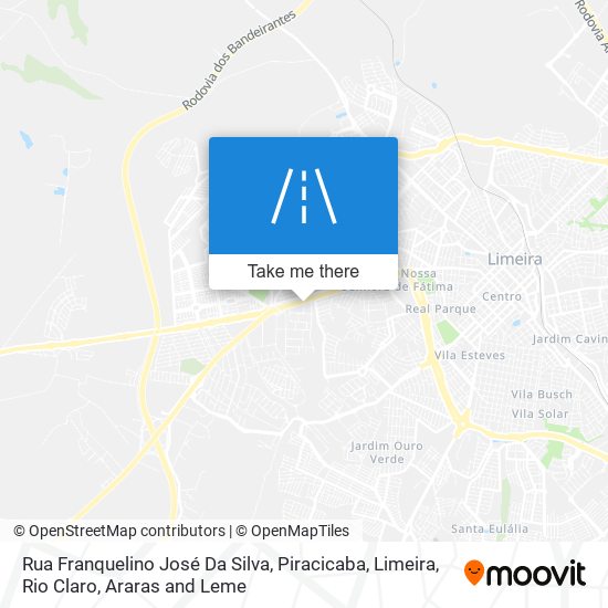 Rua Franquelino José Da Silva map