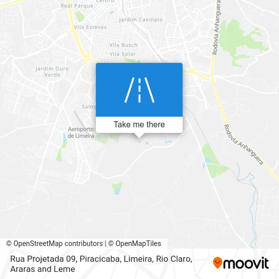 Rua Projetada 09 map