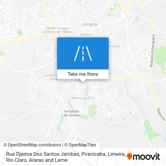 Rua Djaima Dos Santos Jambas map