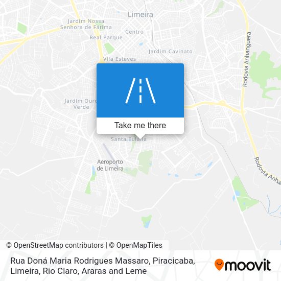 Rua Doná Maria Rodrigues Massaro map